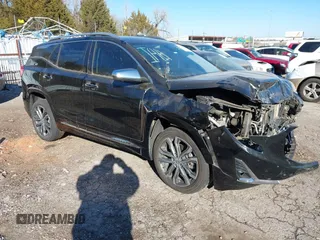 2019 GMC Terrain Denali with VIN 3GKALSEX8KL318441, listed as a IAAI auction lot 41371882 with 106,165 mi miles. Bid and sale history available at carsss.com. Image 1.