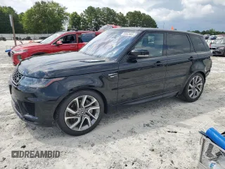 2018 Land Rover Range Rover Sport HSE z VIN SALWR2RV1JA199820, wystawiony jako Copart lot #59662085 z przebiegiem 74 206 mil mil oraz Szkoda całkowita • Salvage title. Historia ofert i sprzedaży dostępna na DreamBid. Obrazek 1.