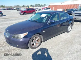2004 BMW 5 Series 530i with VIN WBANA73574B802507, listed as a IAAI auction lot 41627786 with 226,192 mi miles and . Bid and sale history available at carsss.com. Image 2.