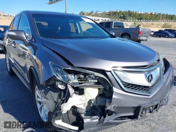 2017 Acura RDX with VIN 5J8TB3H35HL014687, listed as a IAAI auction lot 41353899 with 57,485 mi miles. Bid and sale history available at carsss.com. Image 6.