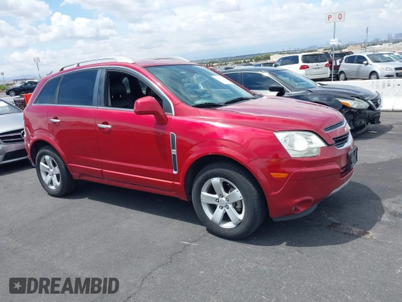2012 Chevrolet Captiva Sport LT with VIN 3GNAL3E53CS627426, listed as a IAAI auction lot 42195320 with 163,129 mi miles. Bid and sale history available at carsss.com. Image 1.