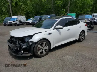2016 Kia Optima SX Turbo with VIN 5XXGW4L22GG020244, listed as a Copart auction lot 56853805 with 109,548 mi miles and Salvage title. Bid and sale history available at DreamBid. Image 1.
