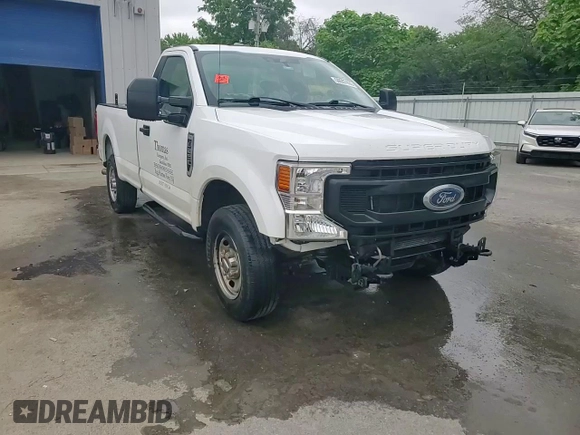 2021 Ford F-250 XL with VIN 1FTBF2A60MEC77777, listed as a Copart auction lot 59657405 with 123,103 mi miles and Salvage title. Bid and sale history available at DreamBid. Image 13.