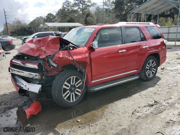 2019 Toyota 4Runner SR5 with VIN JTEZU5JR5K5206549, listed as a Copart auction lot 45499105 with 32,629 mi miles and Salvage Title. Bid and sale history available at carsss.com. Image 1.