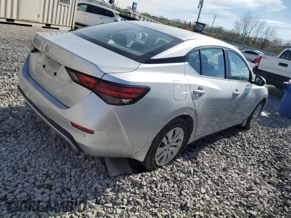 2022 Nissan Sentra S with VIN 3N1AB8BV6NY235475, listed as a Copart auction lot 50362815 with Not Provided miles and Salvage Title. Bid and sale history available at carsss.com. Image 3.