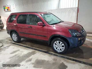 2005 Honda CR-V EX with VIN SHSRD778X5U328575, listed as a Copart auction lot 45533985 with 301,244 mi miles and Salvage Title. Bid and sale history available at carsss.com. Image 4.