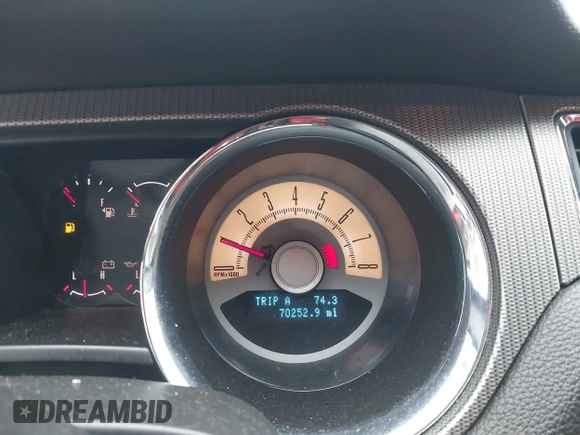 2010 Ford Mustang GT with VIN 1ZVBP8FH9A5101068, listed as a IAAI auction lot 42387476 with 70,252 mi miles and . Bid and sale history available at DreamBid. Image 15.