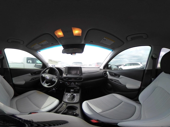 2023 Hyundai Kona SEL with VIN KM8K62AB2PU981160, listed as a IAAI auction lot 41912402 with 107,495 mi miles. Bid and sale history available at carsss.com. Image 18.