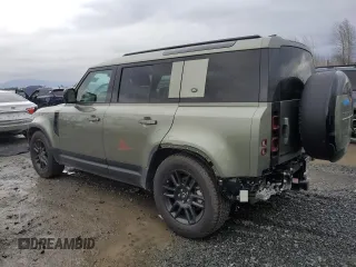 2024 Land Rover Defender S with VIN SALEJ7EX9R2343479, listed as a Copart auction lot 84972984 with 3,124 mi miles and Salvage title. Bid and sale history available at DreamBid. Image 2.
