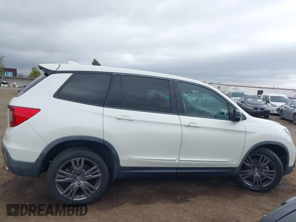 2019 Honda Passport EX-L with VIN 5FNYF7H57KB002844, listed as a IAAI auction lot 42195170 with 43,327 mi miles and . Bid and sale history available at DreamBid. Image 13.