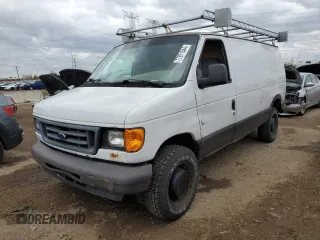 2006 Ford Econoline Cargo with VIN 1FTSE34LX6HB42608, listed as a Copart auction lot 77971544 with 227,882 mi miles and Clean Title. Bid and sale history available at carsss.com. Image 1.