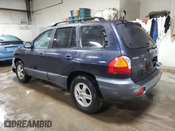 2004 Hyundai Santa Fe with VIN KM8SB12B84U832879, listed as a Copart auction lot 43622825 with 194,945 mi miles and Salvage Title. Bid and sale history available at carsss.com. Image 2.