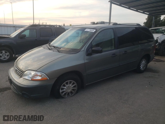 2001 Ford Windstar Wagon LX with VIN 2FMZA51431BB52871, listed as a Copart auction lot 41776635 with 160,698 mi miles and Salvage Title. Bid and sale history available at carsss.com. Image 1.