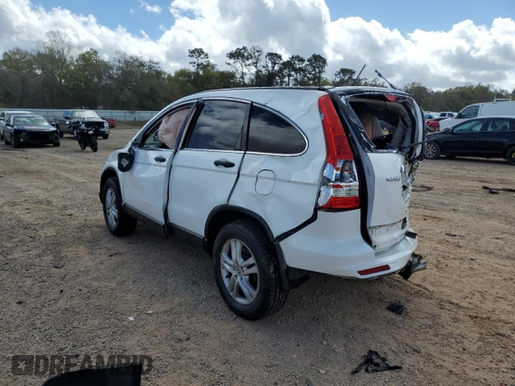 2011 Honda CR-V EX with VIN 3CZRE3H56BG702407, listed as a Copart auction lot 49337055 with 76,957 mi miles and Salvage Title. Bid and sale history available at DreamBid. Image 2.