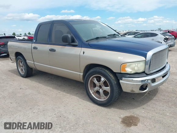2004 Dodge 1500 SLT with VIN 1D7HA18D94J150031, listed as a IAAI auction lot 42220282 with 249,517 mi miles and . Bid and sale history available at DreamBid. Image 1.