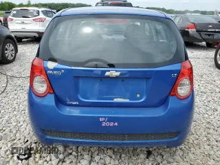 2009 Chevrolet Aveo 1LT with VIN KL1TD66E79B622286, listed as a Copart auction lot 56113094 with 96,075 mi miles and Salvage title. Bid and sale history available at DreamBid. Image 6.
