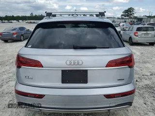 2021 Audi Q5 Premium with VIN WA1AAAFY8M2092144, listed as a Copart auction lot 59856715 with 65,098 mi miles and Salvage title. Bid and sale history available at DreamBid. Image 6.