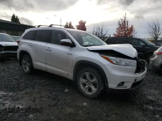 2016 Toyota Highlander Hybrid Limited with VIN 5TDDCRFH2GS016542, listed as a Copart auction lot 80719114 with 236,370 mi miles and Salvage Title. Bid and sale history available at carsss.com. Image 4.
