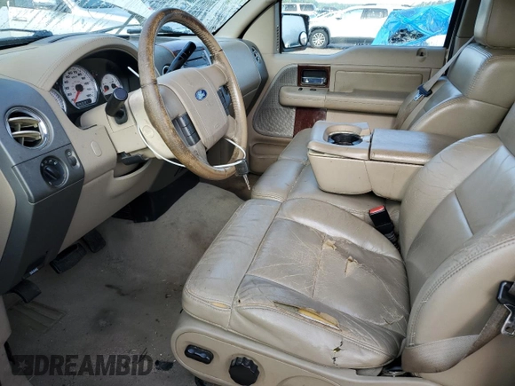 2007 Ford F-150 XL with VIN 1FTPX12V97FB61432, listed as a Copart auction lot 53758525 with 285,278 mi miles and Salvage title. Bid and sale history available at DreamBid. Image 7.
