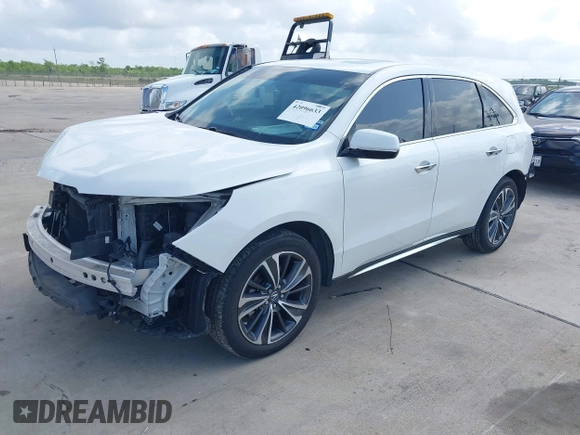 2020 Acura MDX Technology with VIN 5J8YD4H53LL023341, listed as a IAAI auction lot 42096633 with 48,546 mi miles and . Bid and sale history available at DreamBid. Image 18.