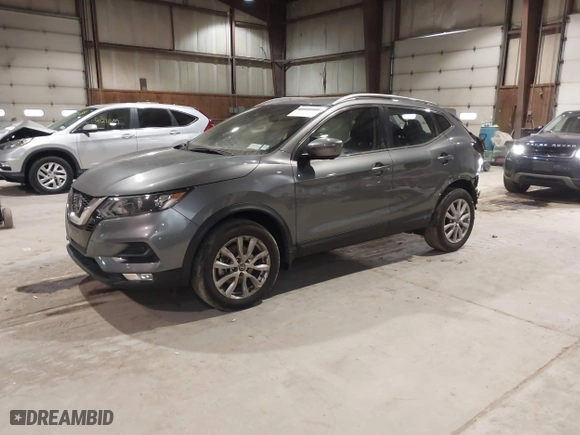 2022 Nissan Rogue Sport SV with VIN JN1BJ1BW4NW491810, listed as a IAAI auction lot 41192500 with 30,600 mi miles. Bid and sale history available at carsss.com. Image 23.