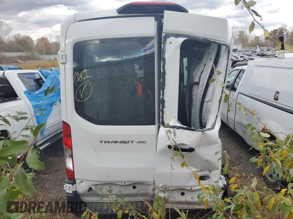 2023 Ford Transit Cargo with VIN 1FTBW9C89PKB53259, listed as a Copart auction lot 71014954 with Not Provided miles and Non Repairable. Bid and sale history available at DreamBid. Image 6.