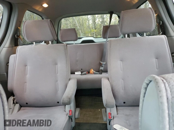 2006 Nissan Quest S Special Edition with VIN 5N1BV28U86N116762, listed as a Copart auction lot 78164324 with 165,976 mi miles and Clean Title. Bid and sale history available at carsss.com. Image 10.