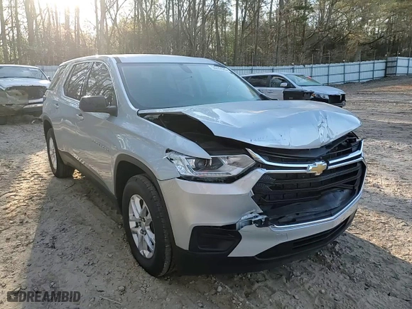 2021 Chevrolet Traverse LS with VIN 1GNERFKW8MJ163311, listed as a Copart auction lot 50092825 with 33,923 mi miles and Salvage Title. Bid and sale history available at carsss.com. Image 11.