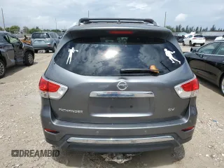2015 Nissan Pathfinder SV with VIN 5N1AR2MN0FC637467, listed as a Copart auction lot 52480055 with 97,610 mi miles and Clean title. Bid and sale history available at DreamBid. Image 6.