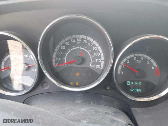 2012 Dodge Caliber SXT with VIN 1C3CDWDAXCD508615, listed as a IAAI auction lot 42091581 with 62,266 mi miles. Bid and sale history available at carsss.com. Image 7.