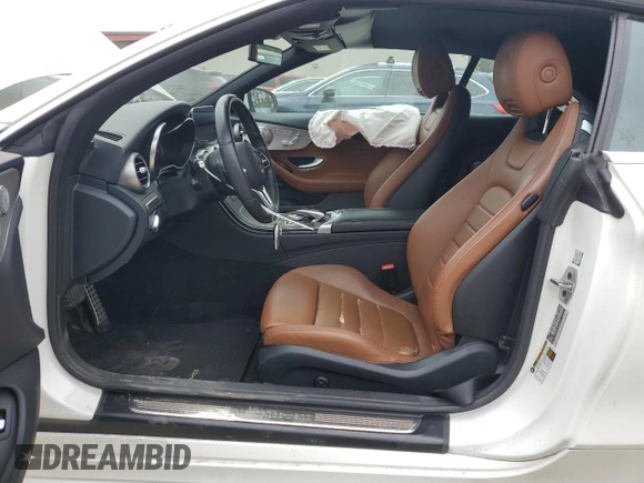 2019 Mercedes-Benz C 300 with VIN WDDWK8EB4KF837823, listed as a Copart auction lot 50617944 with 55,625 mi miles and Salvage title. Bid and sale history available at DreamBid. Image 7.