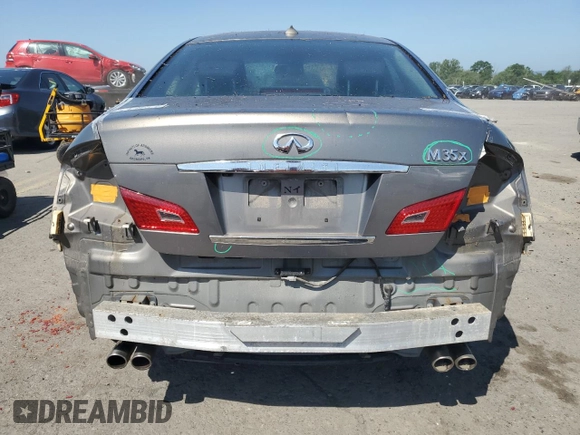 2008 Infiniti M с VIN JNKAY01FX8M650215, выставлен на аукционе Copart как лот 61283625 с пробегом 105 562 миль миль и Списание • Salvage title. История ставок и продаж доступна на DreamBid. Изображение 6.
