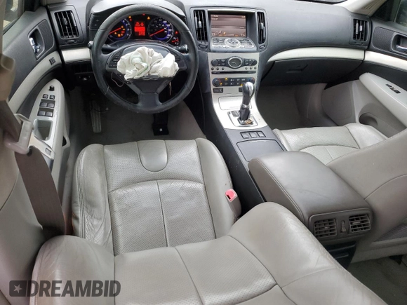 2008 Infiniti G35 with VIN JNKBV61E18M215767, listed as a Copart auction lot 83839274 with 213,966 mi miles and Clean Title. Bid and sale history available at DreamBid. Image 8.