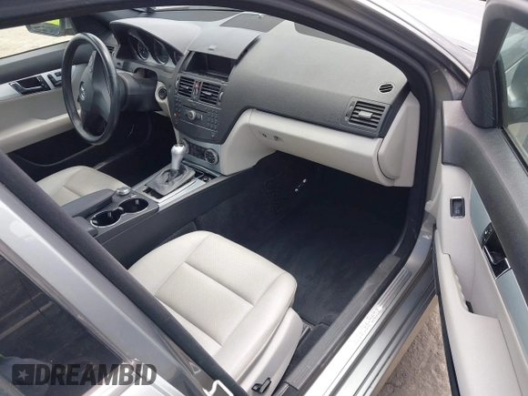 2009 Mercedes-Benz C 300 Sport with VIN WDDGF54X29F216725, listed as a IAAI auction lot 42239560 with 189,385 mi miles and . Bid and sale history available at DreamBid. Image 5.