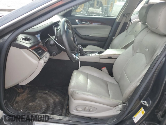 2015 Cadillac CTS Luxury RWD with VIN 1G6AR5SX7F0129883, listed as a Copart auction lot 42876585 with 160,227 mi miles and Salvage Title. Bid and sale history available at DreamBid. Image 7.