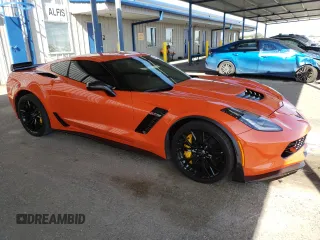 2019 Chevrolet Corvette Z06 1LZ with VIN 1G1YN2D64K5601652, listed as a Copart auction lot 54251995 with 35,154 mi miles and Clean Title. Bid and sale history available at carsss.com. Image 4.