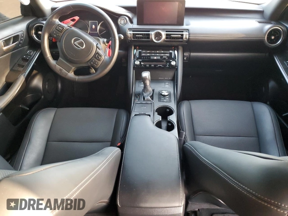 2022 Lexus IS with VIN JTHDA1D2XN5118632, listed as a Copart auction lot 63076184 with 24,948 mi miles and Clean Title. Bid and sale history available at carsss.com. Image 8.