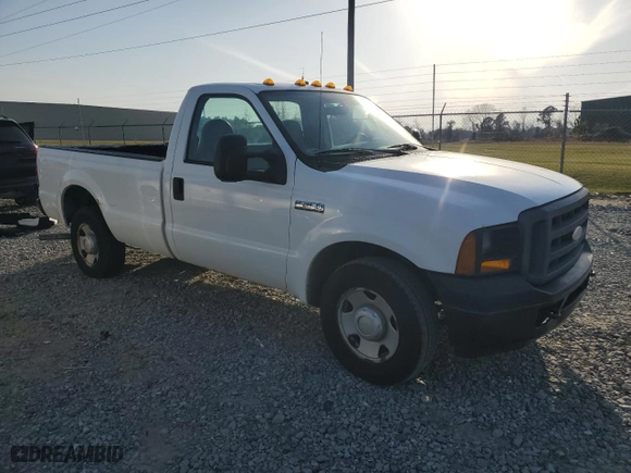 2006 Ford Super Duty F-250 XL with VIN 1FTNF205X6EC36310, listed as a Copart auction lot 48437625 with 0 mi miles and Clean Title. Bid and sale history available at carsss.com. Image 4.