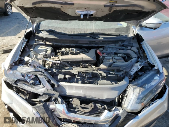 2017 Nissan Rogue SV with VIN JN8AT2MT8HW150186, listed as a Copart auction lot 82809414 with 77,784 mi miles and Salvage Title. Bid and sale history available at carsss.com. Image 13.