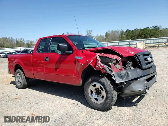 2006 Ford F-150 STX with VIN 1FTRX14W26NB57595, listed as a Copart auction lot 51207795 with 283,858 mi miles and Salvage title. Bid and sale history available at DreamBid. Image 11.