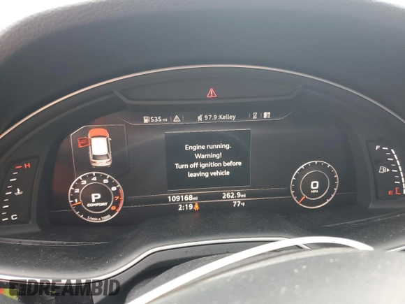 2017 Audi Q7 Prestige with VIN WA1VAAF71HD040809, listed as a Copart auction lot 59728235 with 109,168 mi miles and Salvage title. Bid and sale history available at DreamBid. Image 9.