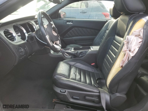2010 Ford Mustang V6 with VIN 1ZVBP8EN5A5148265, listed as a Copart auction lot 81493424 with 83663 miles and Clean Title. Bid and sale history available at carsss.com. Image 7.