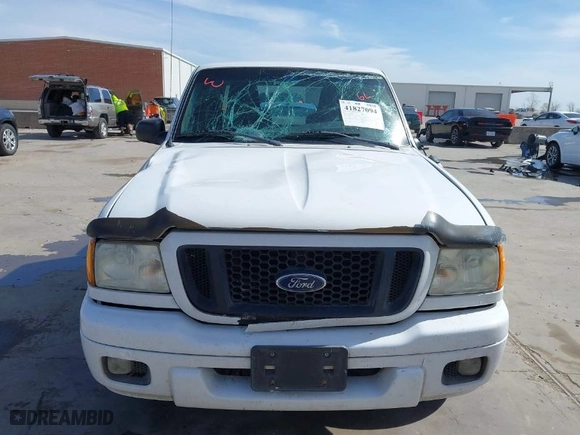 2005 Ford Ranger XL with VIN 1FTYR14U45PA64097, listed as a IAAI auction lot 41827094 with 214,266 mi miles. Bid and sale history available at carsss.com. Image 6.