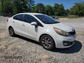 2013 Kia Rio EX with VIN KNADN4A36D6315890, listed as a Copart auction lot 52958745 with 98,568 mi miles and Salvage title. Bid and sale history available at DreamBid. Image 4.