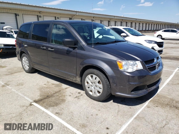 2019 Dodge Grand Caravan SE with VIN 2C4RDGBG8KR573672, listed as a Copart auction lot 52231875 with 108,265 mi miles and Salvage Title. Bid and sale history available at DreamBid. Image 4.