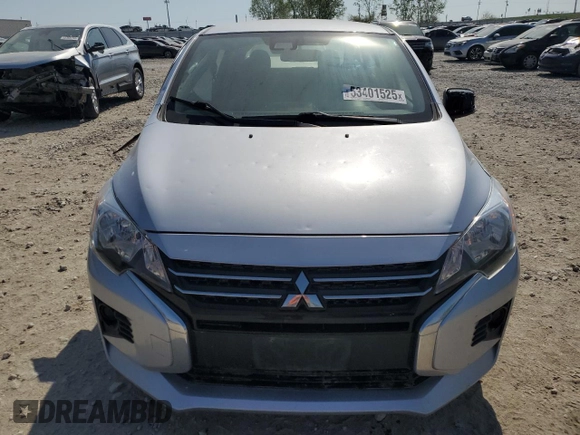 2021 Mitsubishi Mirage ES z VIN ML32AUHJ7MH006642, wystawiony jako Copart lot #53401525 z przebiegiem 87 454 mil mil oraz Szkoda całkowita • Salvage title. Historia ofert i sprzedaży dostępna na DreamBid. Obrazek 5.
