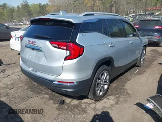 2021 GMC Terrain SLT with VIN 3GKALPEV1ML311443, listed as a IAAI auction lot 41860448 with 75,699 mi miles and . Bid and sale history available at DreamBid. Image 4.