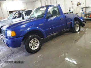 2003 Ford Ranger XL with VIN 1FTYR10U33TA36446, listed as a Copart auction lot 45892305 with 240,904 mi miles and Salvage Title. Bid and sale history available at carsss.com. Image 1.