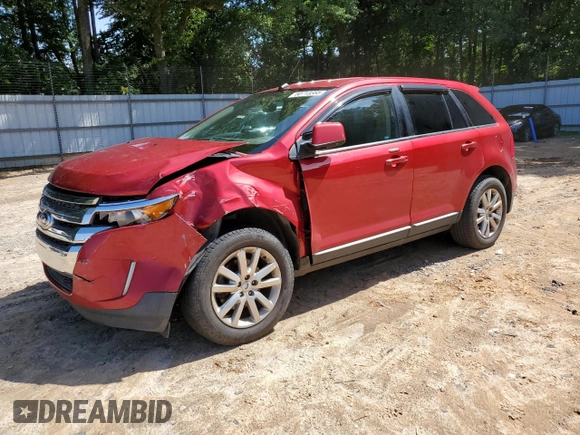 2011 Ford Edge Limited with VIN 2FMDK3KC2BBA01216, listed as a Copart auction lot 60713355 with 185,162 mi miles and Salvage title. Bid and sale history available at DreamBid. Image 1.