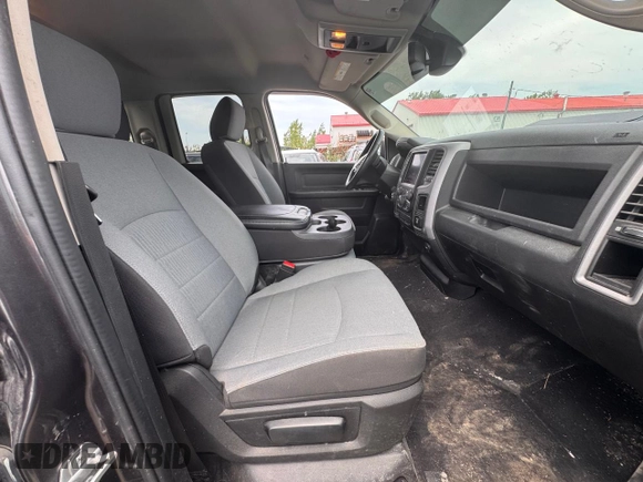2021 Ram 1500 Tradesman z VIN 1C6RR7FT7MS553088, wystawiony jako Copart lot #62372615 z przebiegiem 163 608 mil mil oraz Szkoda całkowita • Salvage title. Historia ofert i sprzedaży dostępna na DreamBid. Obrazek 5.